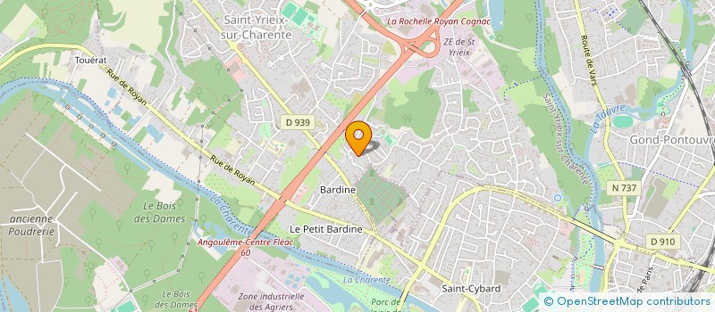 localisation de l'entreprise MONSIEUR ANTOINE BANCE  SAINT-YRIEIX-SUR-CHARENTE