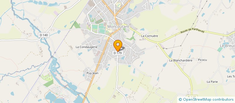 localisation de l'entreprise MONSIEUR ANTOINE BANCHEREAU à MONCOUTANT-SUR-SEVRE