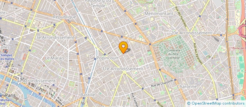 localisation de l'entreprise MONSIEUR ANTOINE BARALHE  PARIS