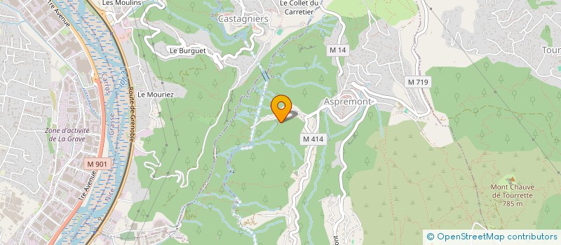localisation de l'entreprise MONSIEUR ANTOINE BARBIER à ASPREMONT