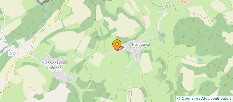 localisation de l'entreprise MONSIEUR ANTOINE BARET  HERBEUVAL