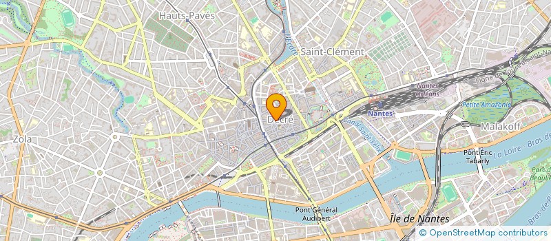 localisation de l'entreprise MONSIEUR ANTOINE BARON à NANTES