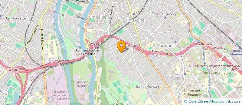 localisation de l'entreprise MONSIEUR ANTOINE BARTET  TOULOUSE