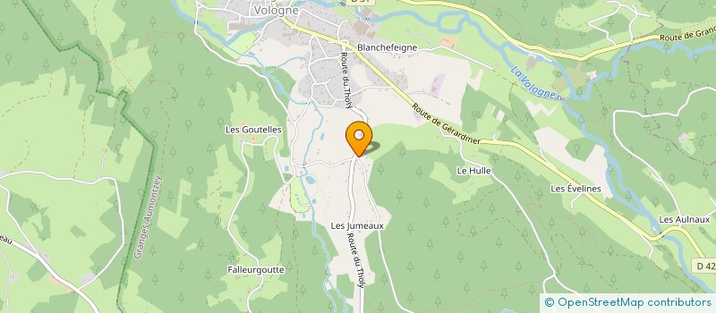 localisation de l'entreprise MONSIEUR ANTOINE BARTHELEMY à GRANGES-AUMONTZEY