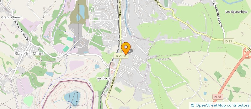 localisation de l'entreprise MONSIEUR ANTOINE BARTHELEMY  BLAYE-LES-MINES