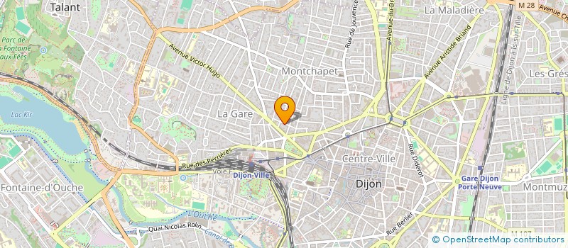 localisation de l'entreprise MONSIEUR ANTOINE BARTHELEMY  DIJON