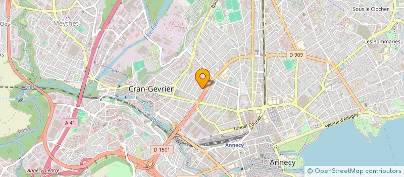 localisation de l'entreprise MONSIEUR ANTOINE BASILE  ANNECY