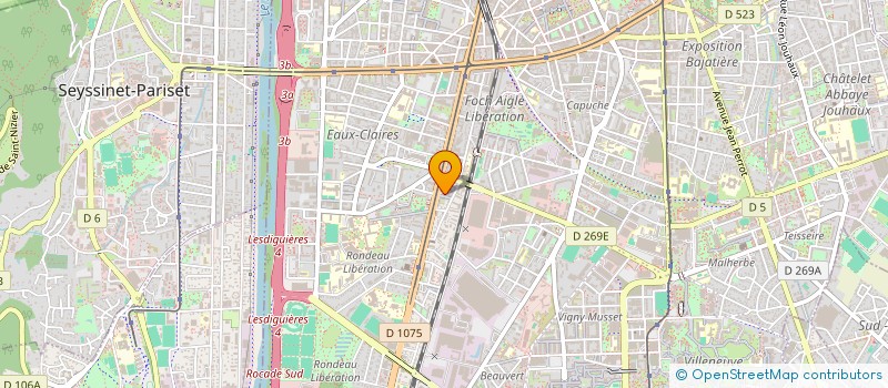 localisation de l'entreprise MONSIEUR ANTOINE BASSIL à GRENOBLE