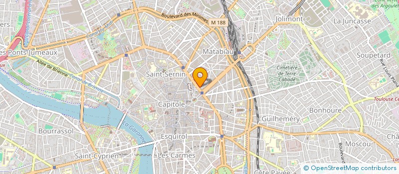 localisation de l'entreprise MONSIEUR ANTOINE BASTELICA à TOULOUSE