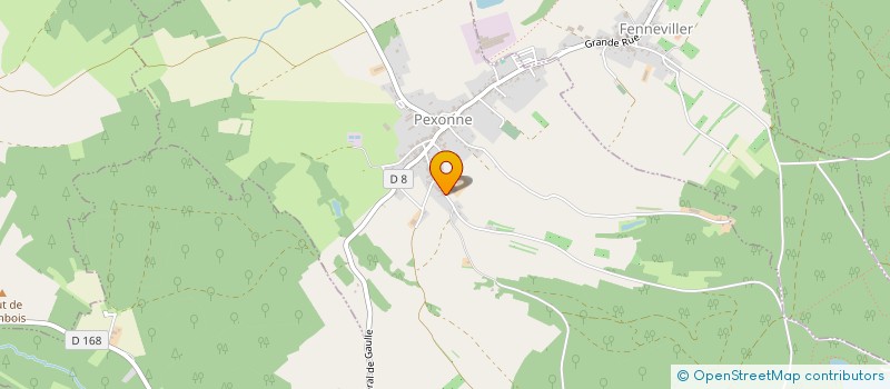 localisation de l'entreprise MONSIEUR ANTOINE BATELOT  PEXONNE