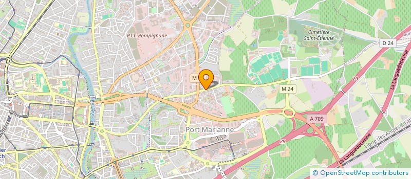localisation de l'entreprise MONSIEUR ANTOINE BATISTA à MONTPELLIER