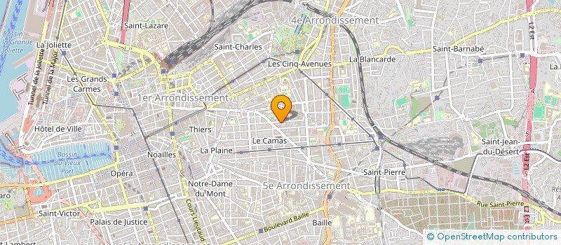 localisation de l'entreprise MONSIEUR ANTOINE BATTINI à MARSEILLE