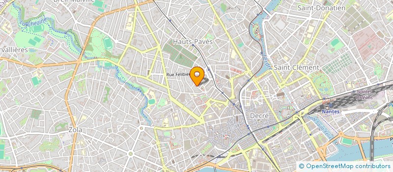 localisation de l'entreprise MONSIEUR ANTOINE BAUDRY à NANTES