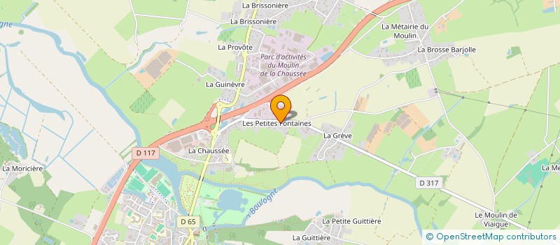 localisation de l'entreprise MONSIEUR ANTOINE BAUDRY  SAINT-PHILBERT-DE-GRAND-LIEU