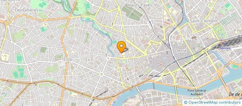 localisation de l'entreprise MONSIEUR ANTOINE BAUGE à NANTES