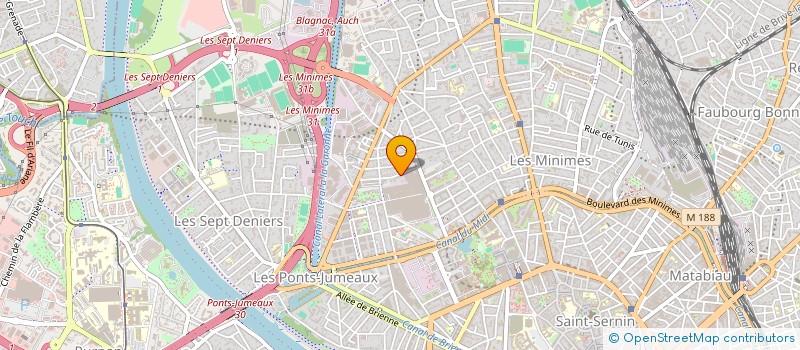 localisation de l'entreprise MONSIEUR ANTOINE BAZIN à TOULOUSE