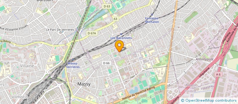 localisation de l'entreprise MONSIEUR ANTOINE BEAUFILS MEKONTCHOU à ANTONY