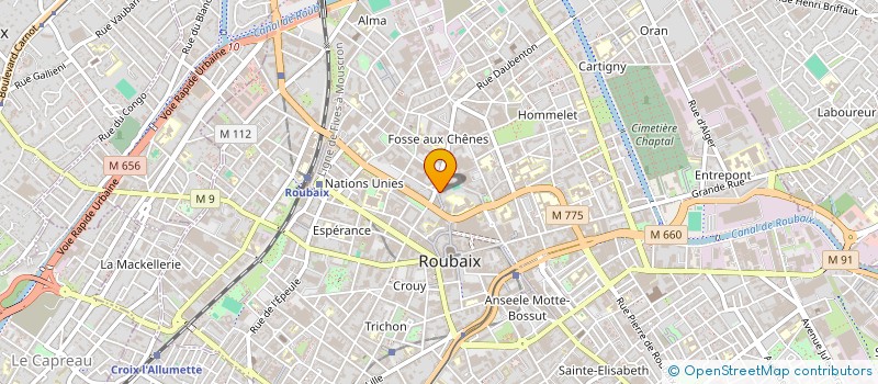 localisation de l'entreprise MONSIEUR ANTOINE BEAUMADIER à LILLE