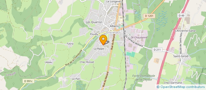 localisation de l'entreprise MONSIEUR ANTOINE BEAUQUIS  ENTRELACS