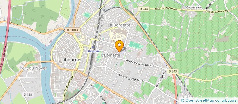 localisation de l'entreprise MONSIEUR ANTOINE BEAUVILAIN  VILLENAVE-D'ORNON