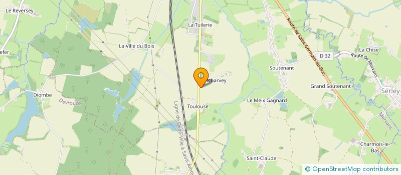 localisation de l'entreprise MONSIEUR ANTOINE BECAERT  MERVANS