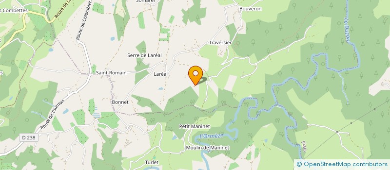 localisation de l'entreprise MONSIEUR ANTOINE BECHERAS  SAINT-BARTHELEMY-LE-PLAIN