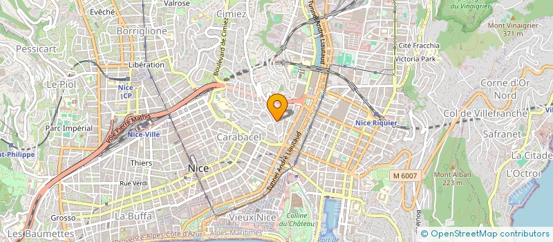 localisation de l'entreprise MONSIEUR ANTOINE BEERDEN à NICE