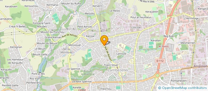 localisation de l'entreprise MONSIEUR ANTOINE BEGOC à BREST