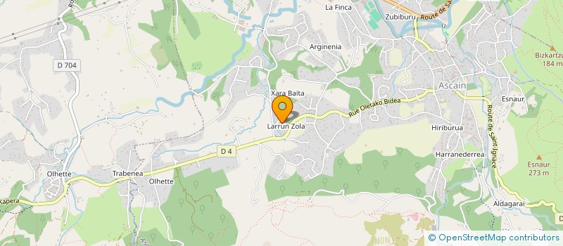 localisation de l'entreprise MONSIEUR ANTOINE BELLANGER à SARE