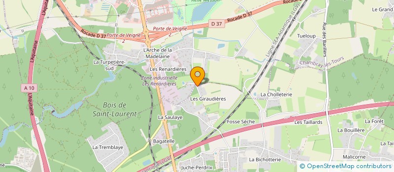 localisation de l'entreprise MONSIEUR ANTOINE BELLARDIE  VEIGNE