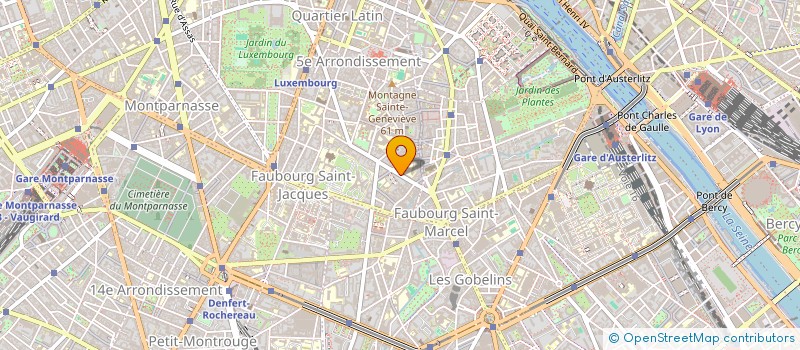 localisation de l'entreprise MONSIEUR ANTOINE BELLION  PARIS