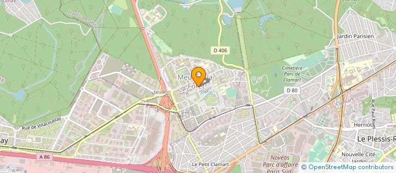 localisation de l'entreprise MONSIEUR ANTOINE BENAMARA à MEUDON