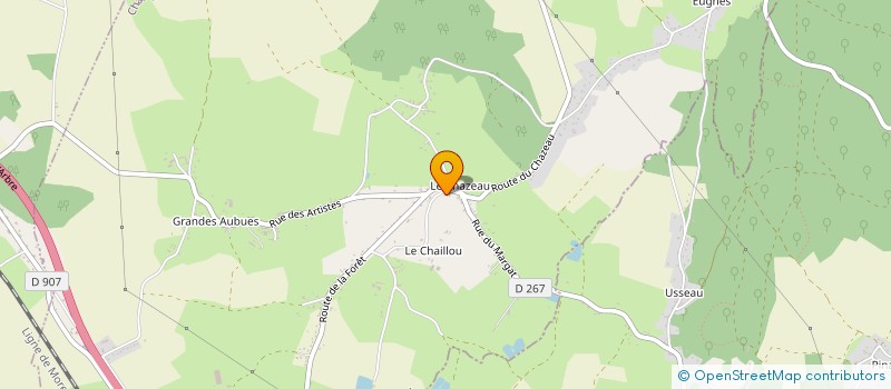 localisation de l'entreprise MONSIEUR ANTOINE BENZERGUA  CHAULGNES