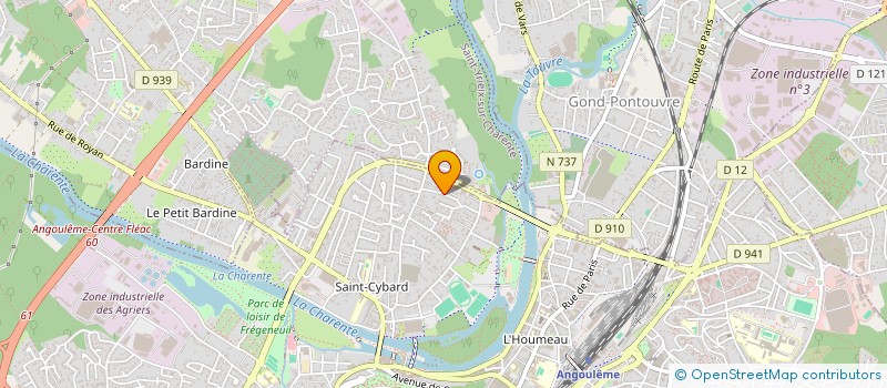 localisation de l'entreprise MONSIEUR ANTOINE BERMUDEZ-FERNANDEZ à ANGOULEME