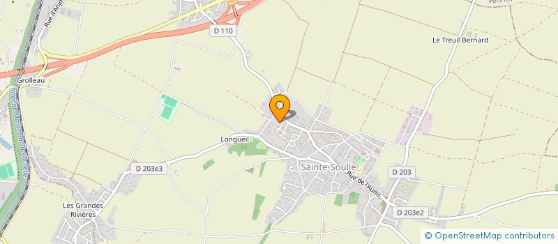 localisation de l'entreprise MONSIEUR ANTOINE BERNARD  SAINTE-SOULLE