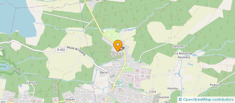 localisation de l'entreprise MONSIEUR ANTOINE BERNAYS  LOURQUEN