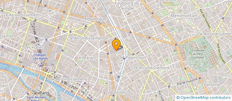 localisation de l'entreprise MONSIEUR ANTOINE BERNIER  PARIS