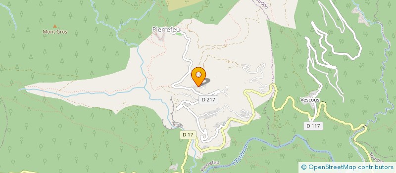 localisation de l'entreprise MONSIEUR ANTOINE BERRUTO  PIERREFEU