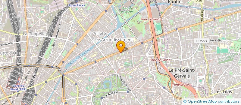 localisation de l'entreprise MONSIEUR ANTOINE BERTELLA  PARIS