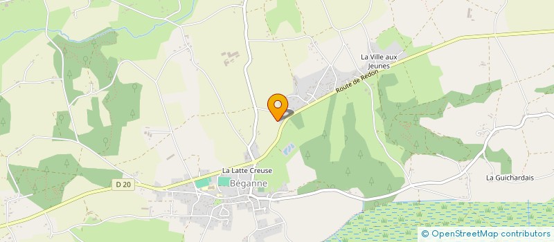 localisation de l'entreprise MONSIEUR ANTOINE BERTHE  BEGANNE