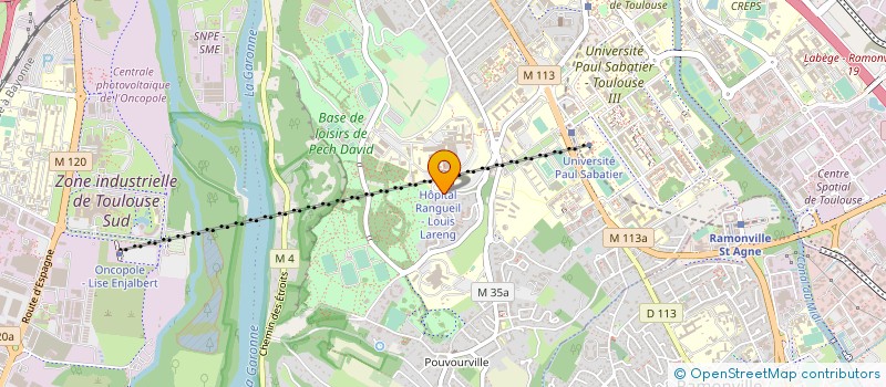 localisation de l'entreprise MONSIEUR ANTOINE BERTHELEMY  TOULOUSE