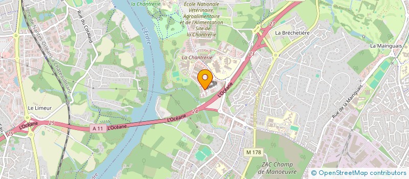 localisation de l'entreprise MONSIEUR ANTOINE BERTHIER à NANTES