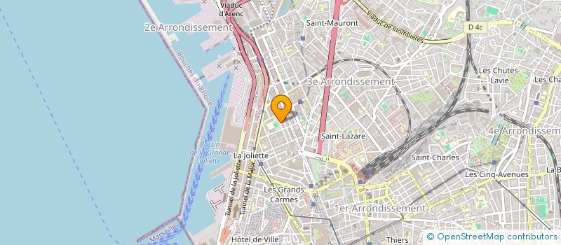 localisation de l'entreprise MONSIEUR ANTOINE BERTHO à MARSEILLE