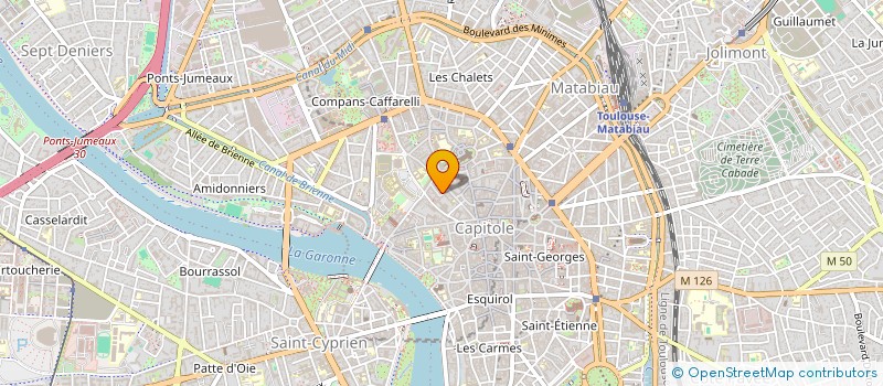localisation de l'entreprise MONSIEUR ANTOINE BERTRAM à TOULOUSE