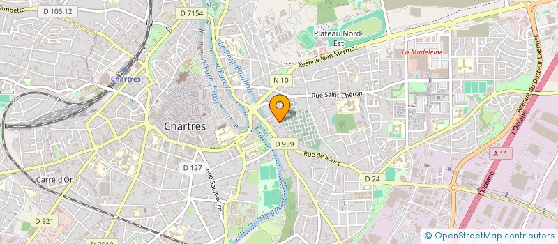 localisation de l'entreprise MONSIEUR ANTOINE BERTRAND à CHARTRES