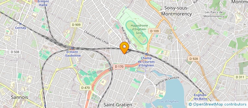 localisation de l'entreprise MONSIEUR ANTOINE BESSEIGE à EAUBONNE