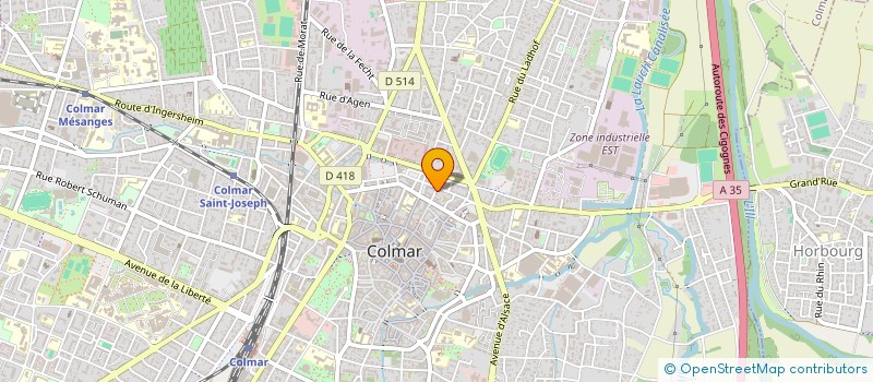 localisation de l'entreprise MONSIEUR ANTOINE BEYER  STRASBOURG