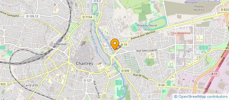 localisation de l'entreprise MONSIEUR ANTOINE BEZANILLA à CHARTRES