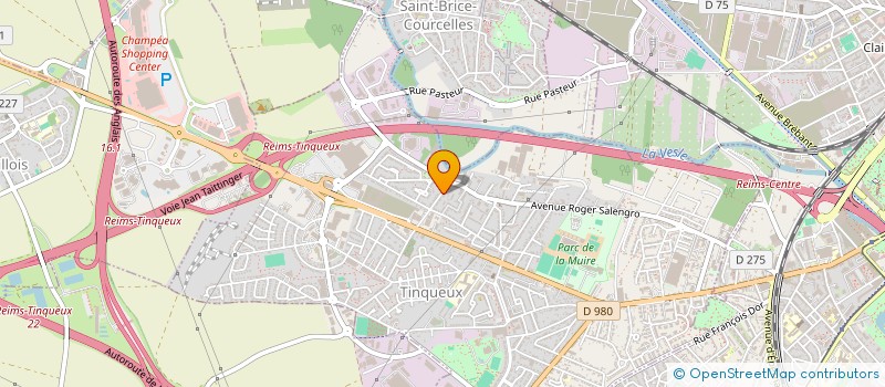 localisation de l'entreprise MONSIEUR ANTOINE BEZRUKI  TINQUEUX