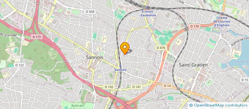 localisation de l'entreprise MONSIEUR ANTOINE BEZY à SANNOIS